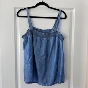 Old Navy Light Blue Denim Camisole